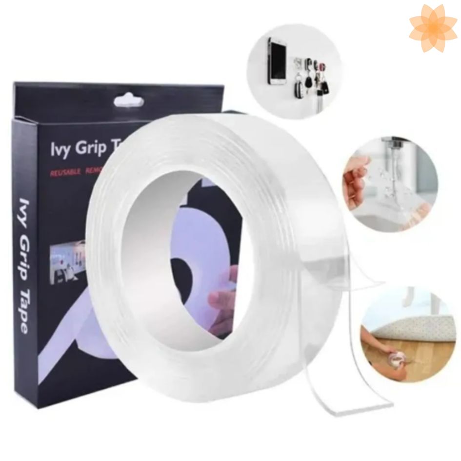 Cinta Adhesiva Doble 3 Metros Magica